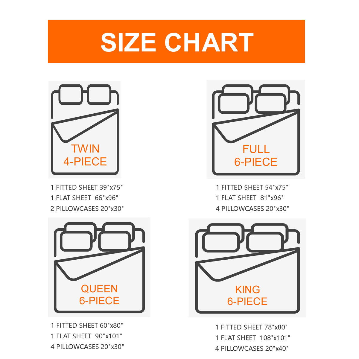 Luxury Bamboo Bed Sheet Set