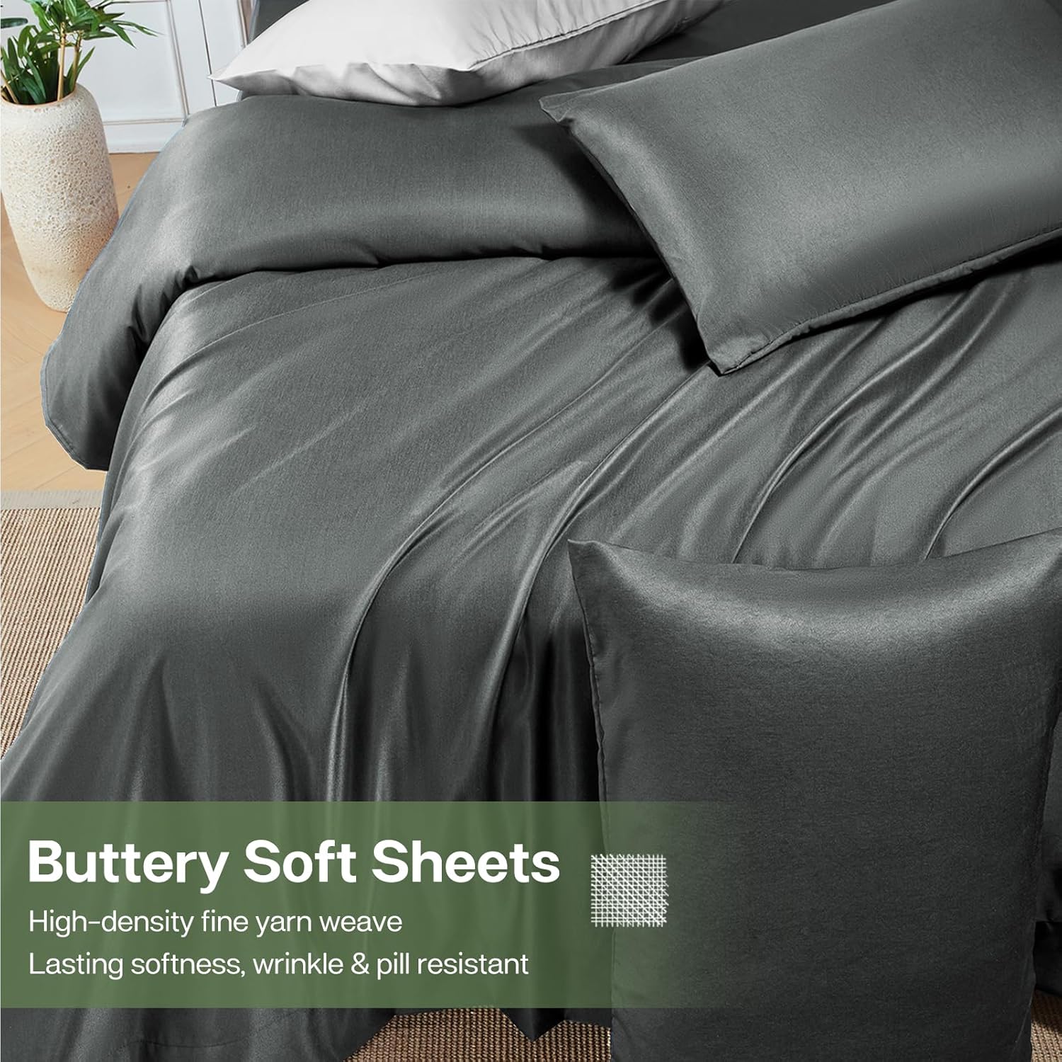 Luxury Bamboo Bed Sheet Set