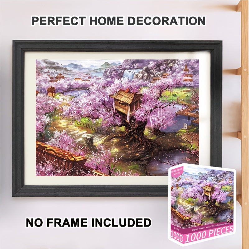 1000-Piece Sakura Cherry Blossom Puzzle