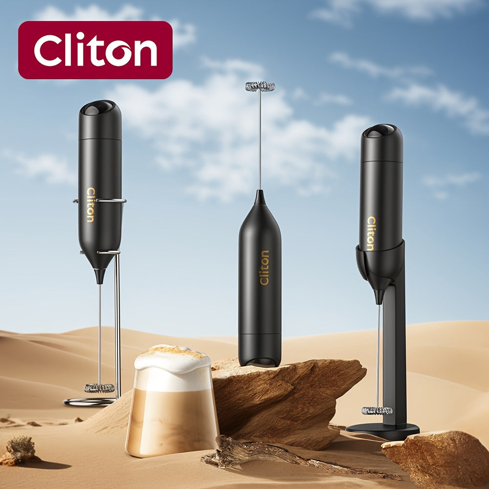 Electric Milk Frother – Portable Coffee Foam Maker