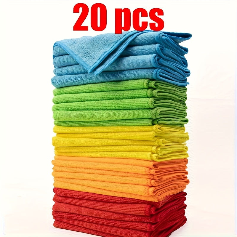 Ultra-Fine Microfiber Cleaning Cloths – Super Absorbent & Streak-Free