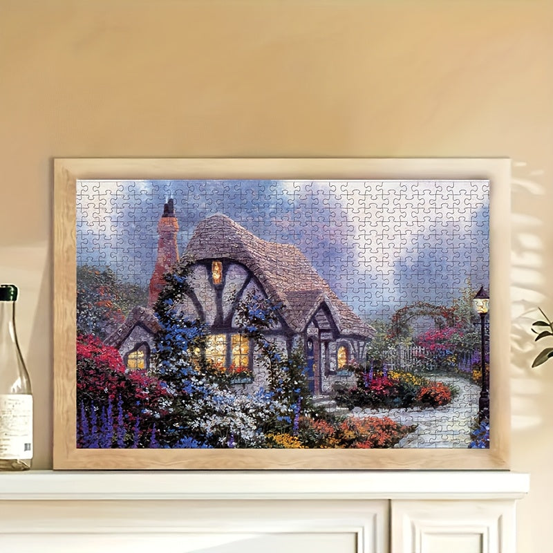 500-Piece Cozy Cabin Jigsaw Puzzle